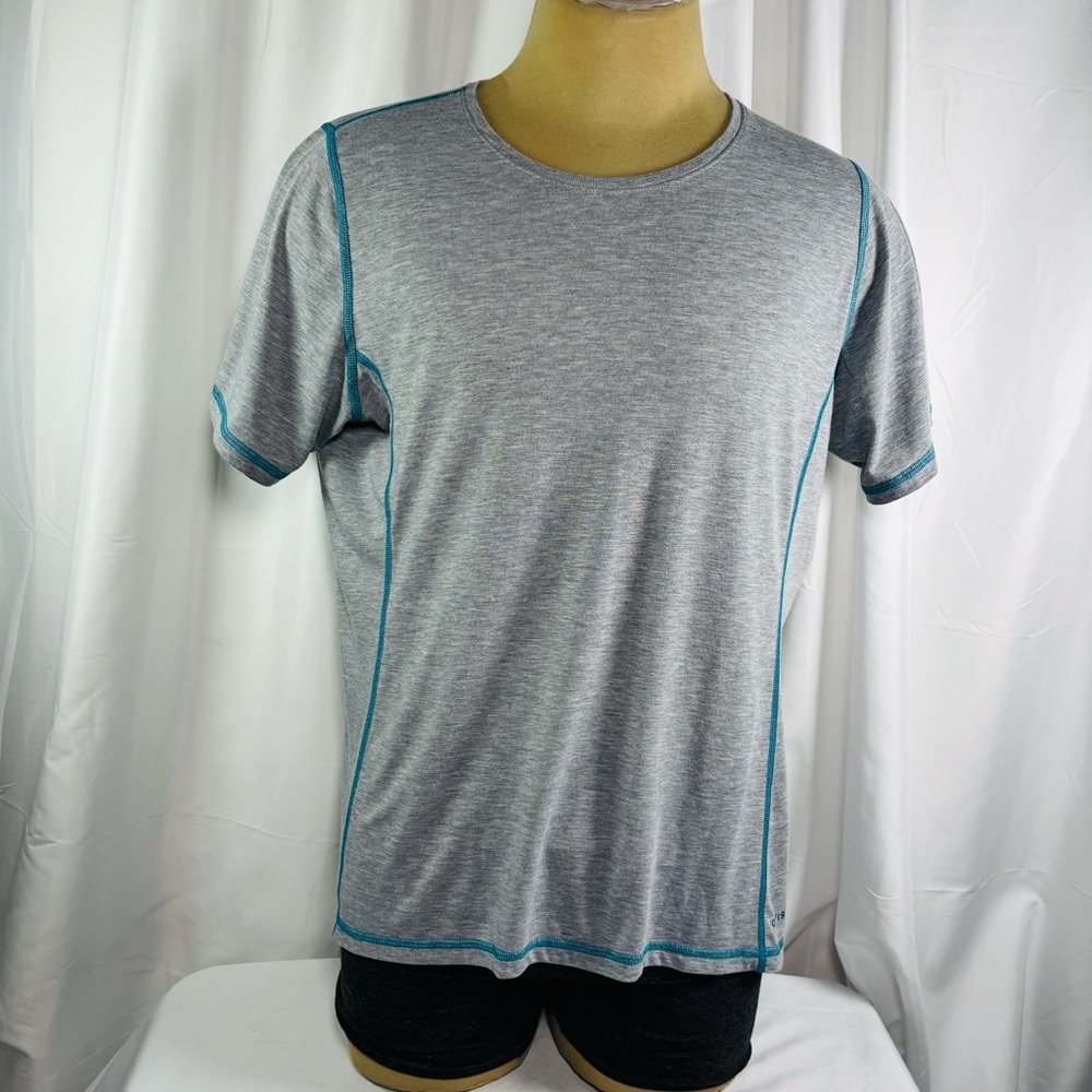 Orvis T-Shirt Men XL Blue Logo DriRelease Performance Crew Neck Moisture Wicking